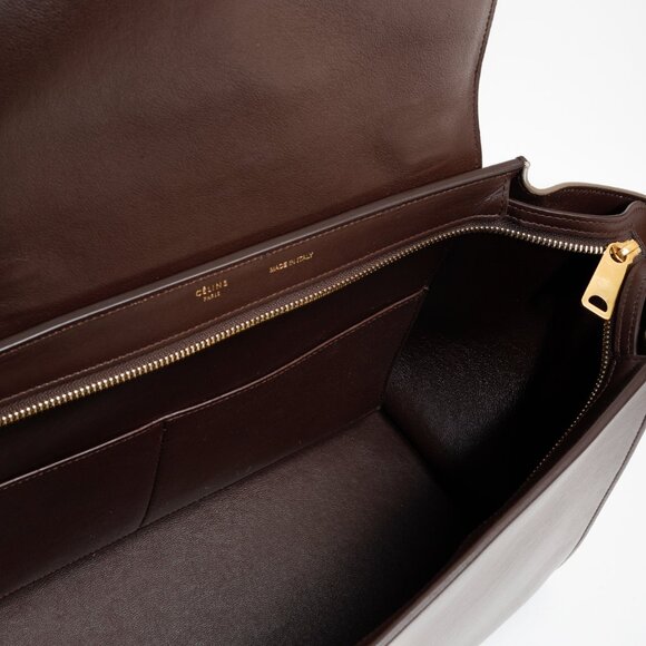 Celine Tri-Color Tan Trapeze Bag - Picture 13 of 14